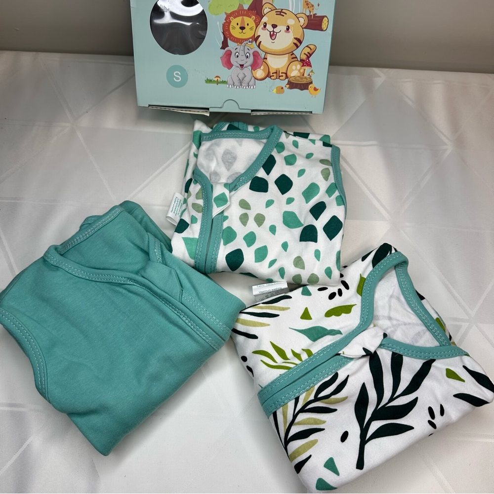 Cute Castle Baby Sleep Sack Lightweight 100% Cotton 2-Way Zipper 0-6 Months NEW